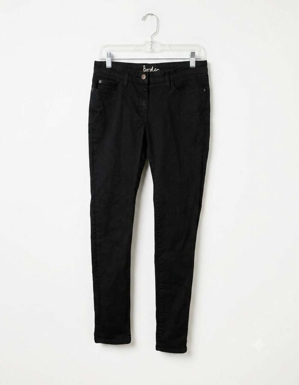 Boden Black Denim Slim Skinny Jeans‎ Sz.6 Classic Stretch Casual Daily